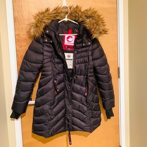 Canada Weathergear Winter Snow Jacket XL Dark Blue